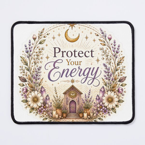 Item preview, Protect Your Energy Mystical Doorway Boho Witch designed and sold by CasadiFrequenza.