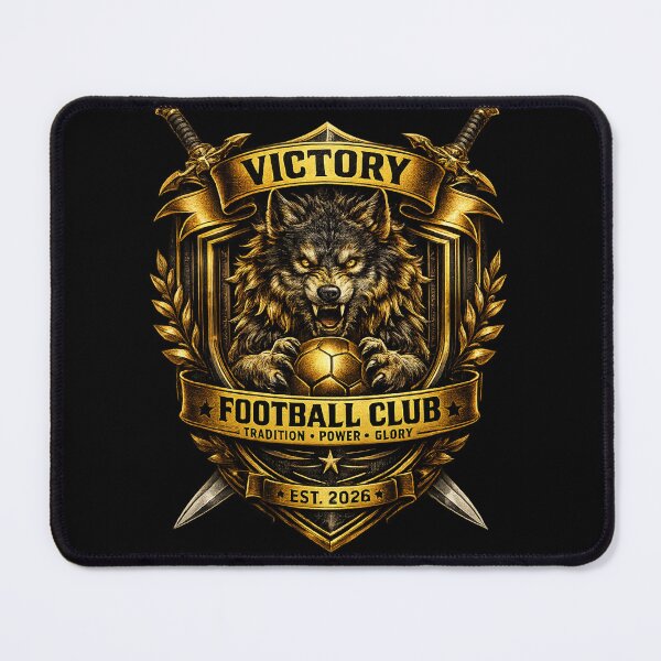 Item preview, Victory Football Club Wolf Crest Vintage Design designed and sold by LegendCourt.