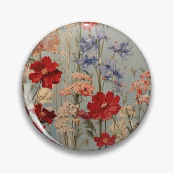 Item preview, Vintage Botanical Flowers: Retro Cottagecore Floral Illustration Art designed and sold by benja-08.