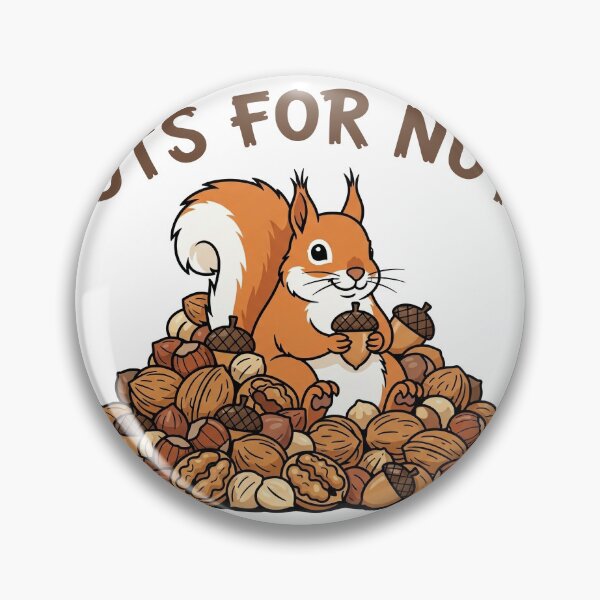 Item preview, Nuts For Nuts - Squirrel  designed and sold by joshpincus.