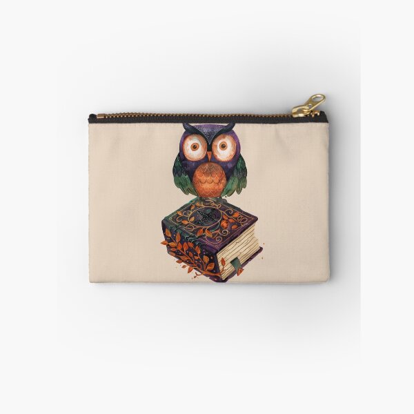Item preview, Autumn Abstract Owl on an Ancient Spell Book designed and sold by Szpaku desart .