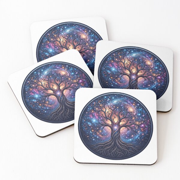 Item preview, Tree of life galaxies design designed and sold by kidoramagic.