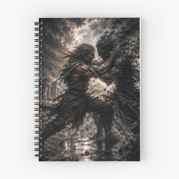 Item preview, EPIC FANTASY - Man and His Inner Battle designed and sold by MetusArt.