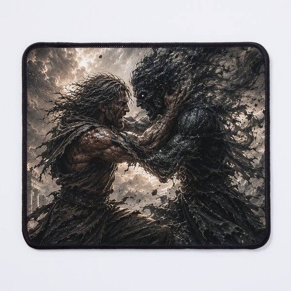 Item preview, EPIC FANTASY - Man and His Inner Battle designed and sold by MetusArt.