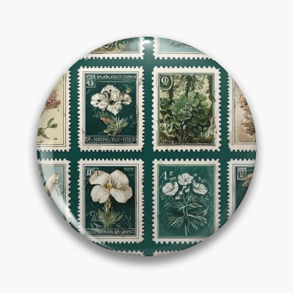 Item preview, Vintage Botanical Flowers: Retro Cottagecore Floral Illustration Art designed and sold by benja-08.