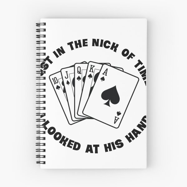 Item preview, Just in the Nick of Time I Looked at His Hand designed and sold by joshpincus.