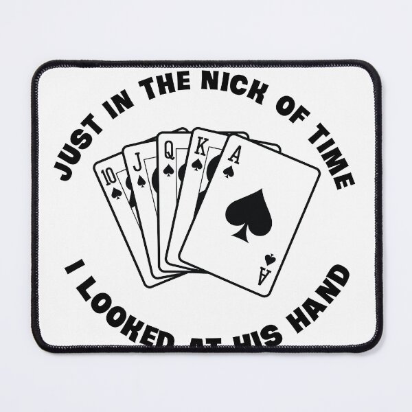 Item preview, Just in the Nick of Time I Looked at His Hand designed and sold by joshpincus.