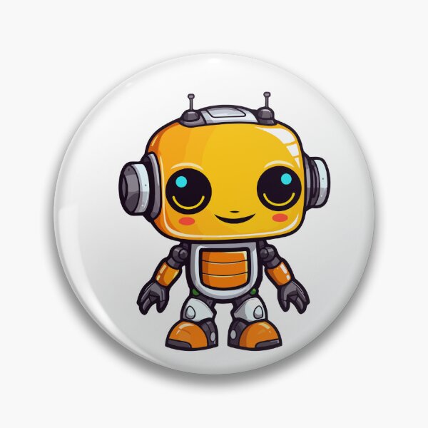 Item preview, Cute Chibi Robot Kawaii Vector Illustration designed and sold by HICHAMORO.