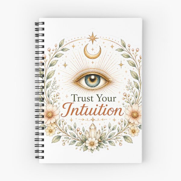 Item preview, Trust Your Intuition Third Eye Celestial Boho Art designed and sold by CasadiFrequenza.