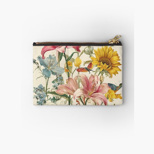 Item preview, Vintage Botanical Flowers: Retro Cottagecore Floral Illustration Art designed and sold by benja-08.