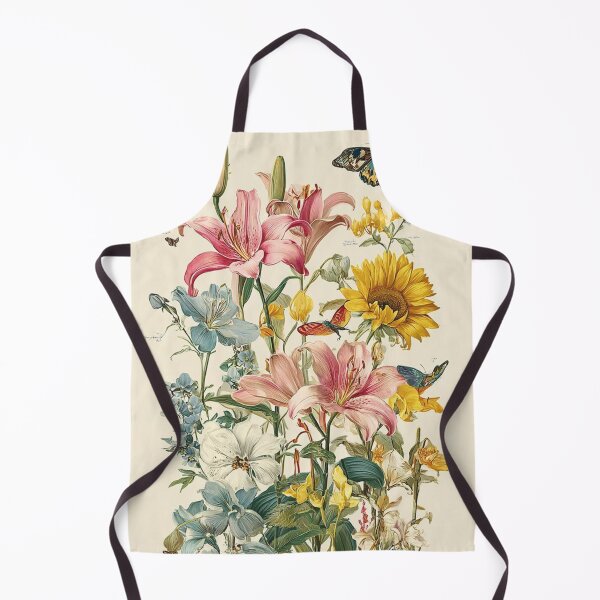 Item preview, Vintage Botanical Flowers: Retro Cottagecore Floral Illustration Art designed and sold by benja-08.