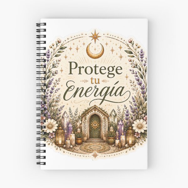 Item preview, Protege tu Energía Spanish Energy Protection Boho designed and sold by CasadiFrequenza.
