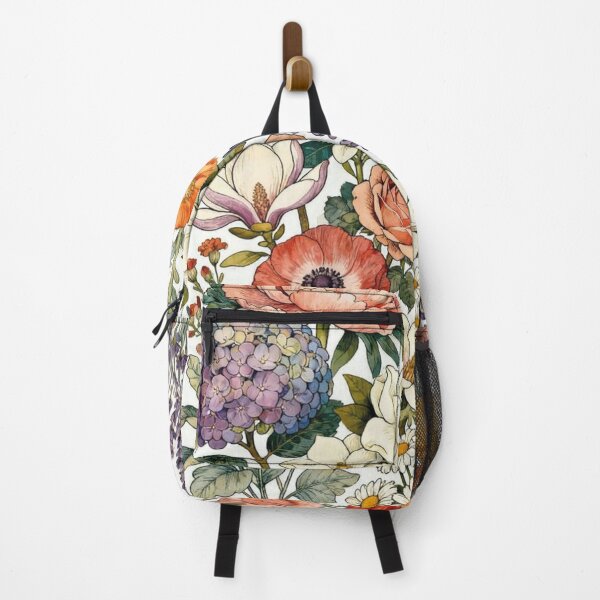 Item preview, Vintage Botanical Flowers: Retro Cottagecore Floral Illustration Art designed and sold by benja-08.