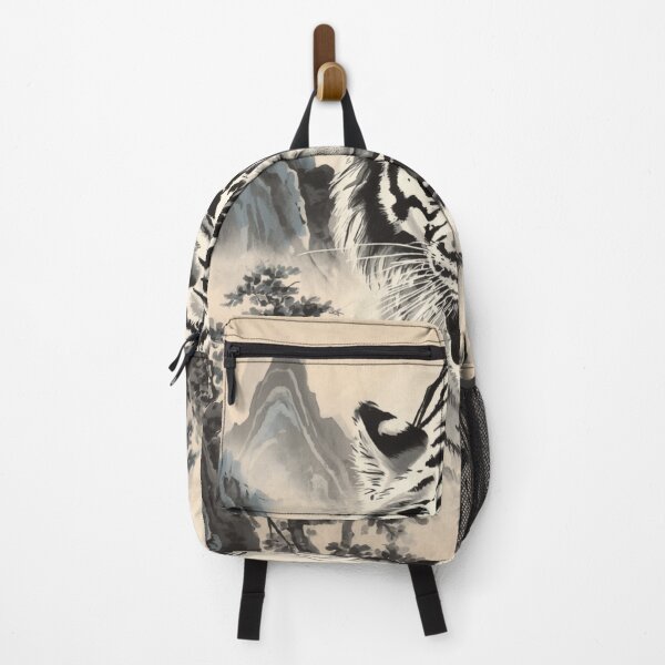 Item preview, Mythical White Tiger Mist Mountain Chinese Art designed and sold by UltarOutfit.