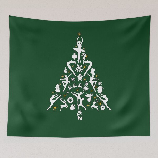 Item preview, Elegant Starry Ballet Christmas Tree designed and sold by RahniNM.