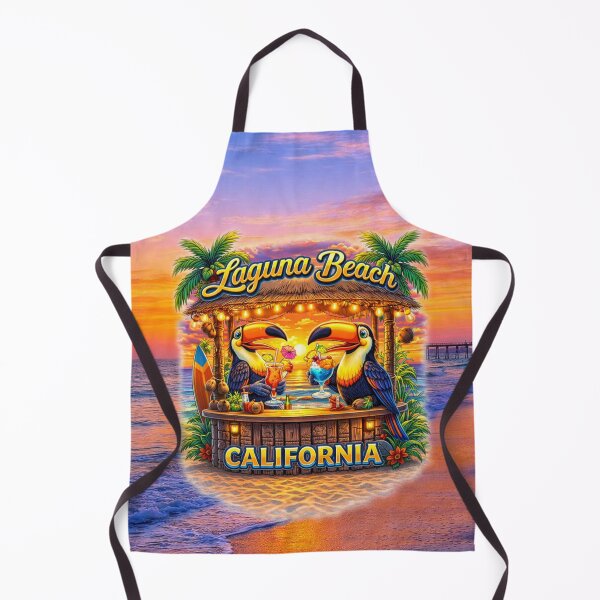 Item preview, Laguna Beach California – Tropical Toucan Sunset Paradise designed and sold by MysticOzzy.