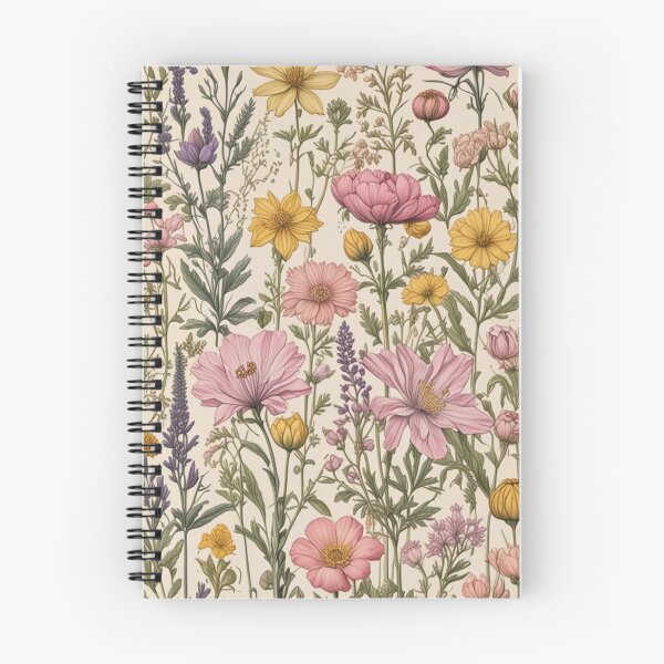 Item preview, Vintage Botanical Flowers: Retro Cottagecore Floral Illustration Art designed and sold by benja-08.