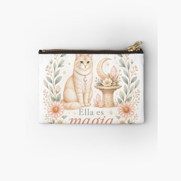 Item preview, Ella es Magia Mystical Cat Celestial Bruja Art designed and sold by CasadiFrequenza.