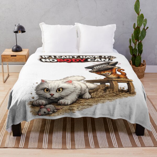 Item preview, “If I Can’t Have It, Nobody Can – Chaotic Cat Meme Art by Tito & Floki Co.” designed and sold by Tito&FlokiCo.