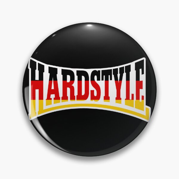 Item preview, Bandera alemana de Hardstyle Diseño de techno hardcore designed and sold by SPAZE-Typo.