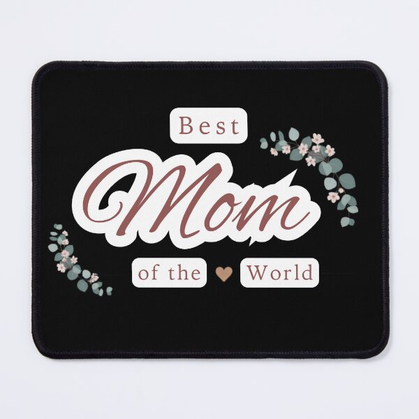 Item preview, BestMom of the World Typography Gift | Mother's Day Quote | Cute Mom Appreciation Design designed and sold by NoniGallery.