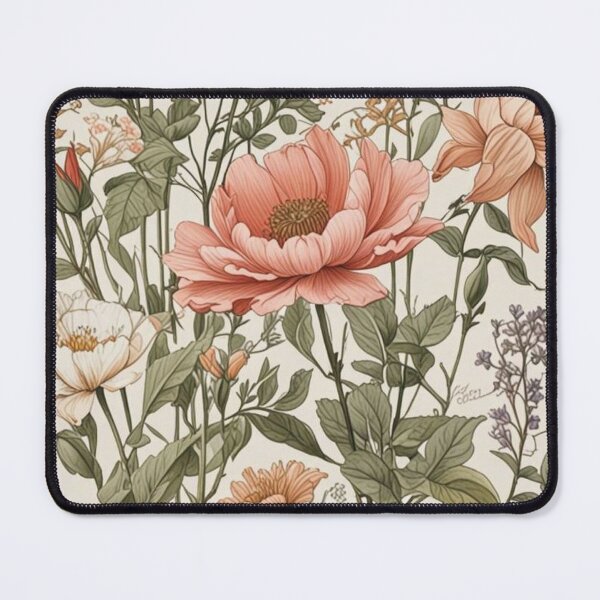 Item preview, Vintage Botanical Flowers: Retro Cottagecore Floral Illustration Art designed and sold by benja-08.
