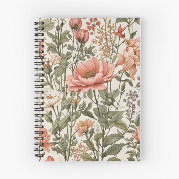 Item preview, Vintage Botanical Flowers: Retro Cottagecore Floral Illustration Art designed and sold by benja-08.
