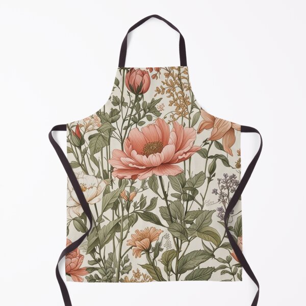 Item preview, Vintage Botanical Flowers: Retro Cottagecore Floral Illustration Art designed and sold by benja-08.