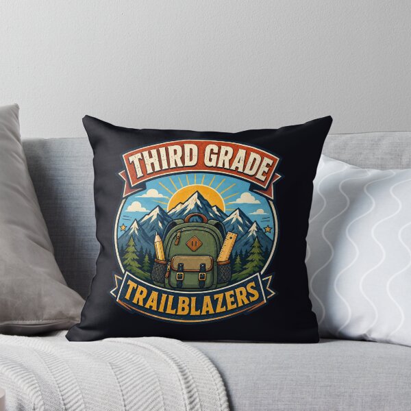 Item preview, Third Grade Trailblazers Retro School Adventure designed and sold by tegrammer.