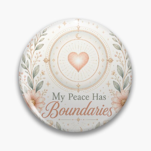 Item preview, My Peace Has Boundaries Affirmation Boho Self Care designed and sold by CasadiFrequenza.
