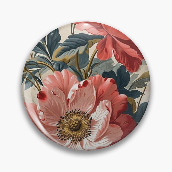 Item preview, Vintage Botanical Flowers: Retro Cottagecore Floral Illustration Art designed and sold by benja-08.