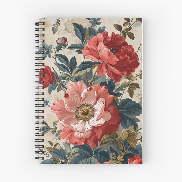 Item preview, Vintage Botanical Flowers: Retro Cottagecore Floral Illustration Art designed and sold by benja-08.