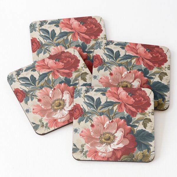 Item preview, Vintage Botanical Flowers: Retro Cottagecore Floral Illustration Art designed and sold by benja-08.