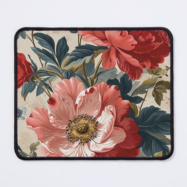 Item preview, Vintage Botanical Flowers: Retro Cottagecore Floral Illustration Art designed and sold by benja-08.