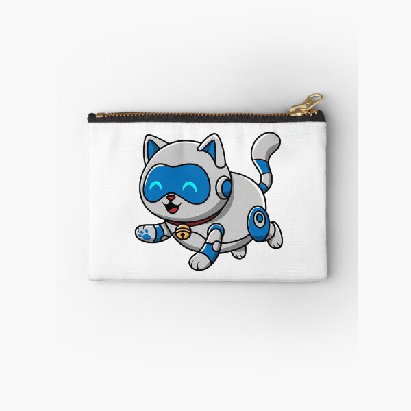 Item preview, Cute Cyberpunk Robot Cat Kitten Vector Illustration designed and sold by HICHAMORO.
