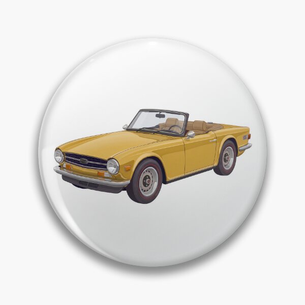 Item preview, Triumph TR6 Sports Car - Yellow designed and sold by ClassicMotors.