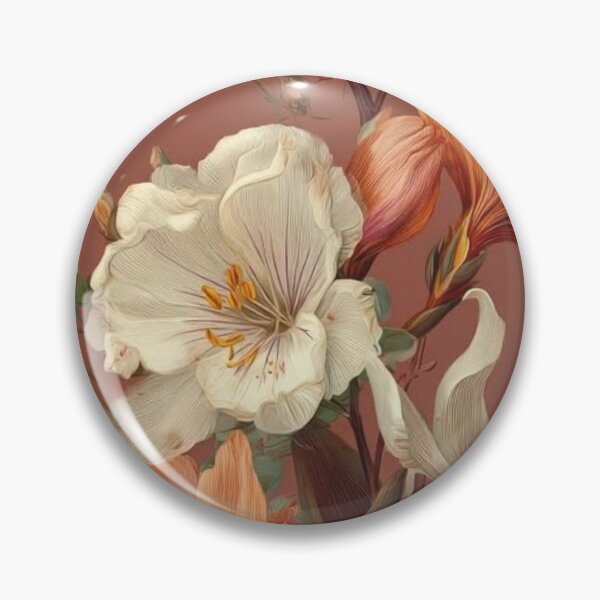 Item preview, Vintage Botanical Flowers: Retro Cottagecore Floral Illustration Art designed and sold by benja-08.
