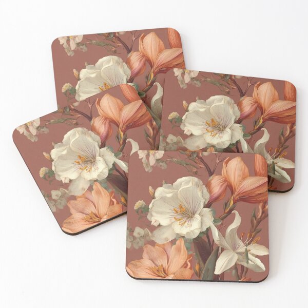 Item preview, Vintage Botanical Flowers: Retro Cottagecore Floral Illustration Art designed and sold by benja-08.