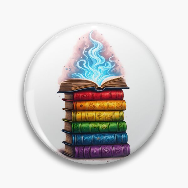Item preview, Rainbow Book  Stack - LGBTQ  Book Lover designed and sold by Travelslightly.