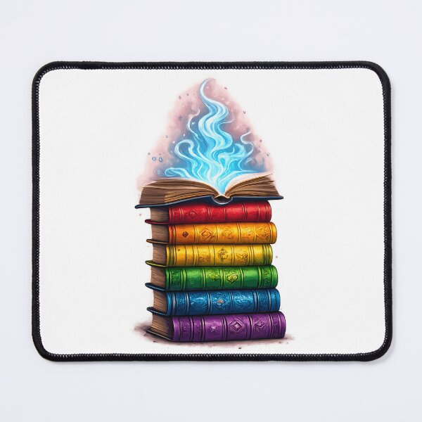 Item preview, Rainbow Book  Stack - LGBTQ  Book Lover designed and sold by Travelslightly.