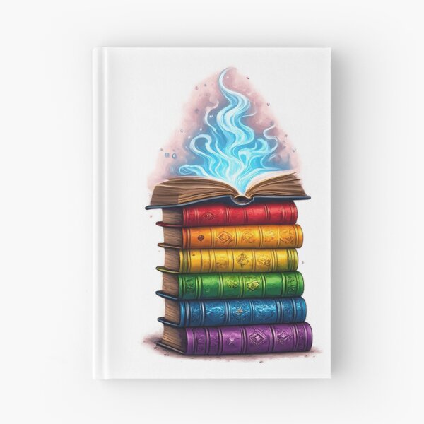 Item preview, Rainbow Book  Stack - LGBTQ  Book Lover designed and sold by Travelslightly.
