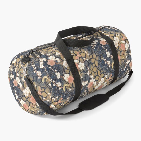 Item preview, Elegant Japanese Plum Blossom Ume and Kikko Pattern designed and sold by ArtfulAlchemy1.