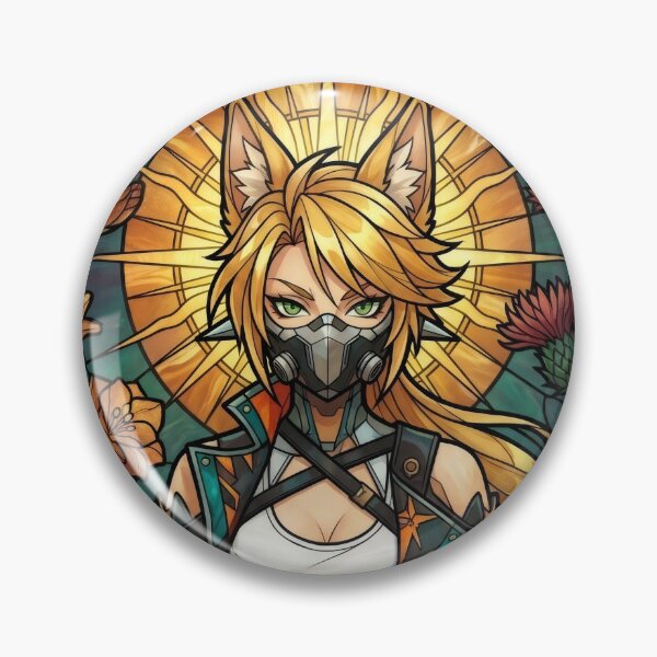Item preview, Stained Glass Pulchra Fellini designed and sold by Thunderbelts.