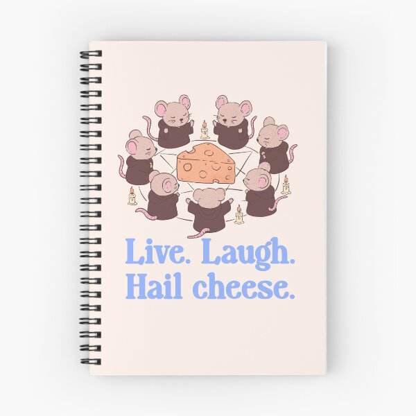 Item preview, Live Laugh Hail Cheese Mice Cult Ritual designed and sold by Jess.a.creates.