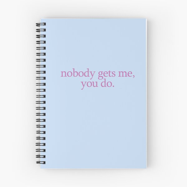 Item preview, nobody gets me lyric designed and sold by lilsammi.