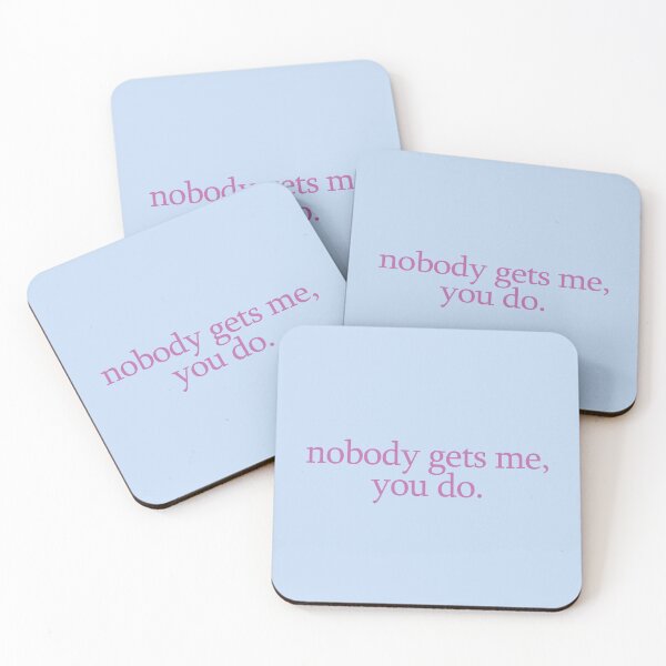 Item preview, nobody gets me lyric designed and sold by lilsammi.