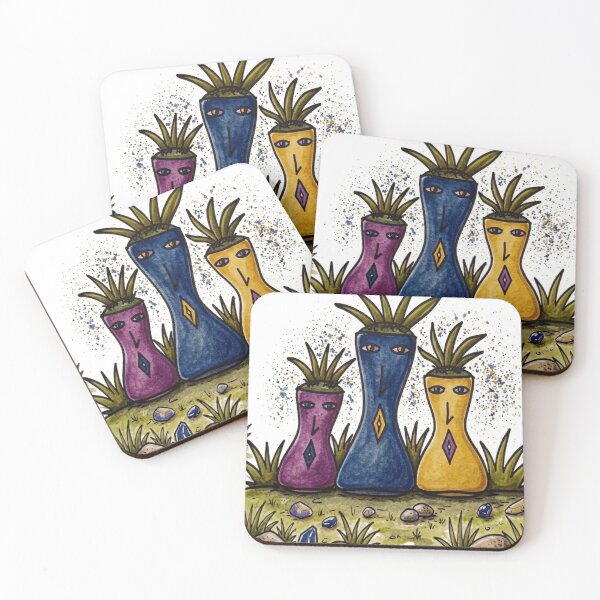 Item preview, Colorful Pots Jewel Garden designed and sold by LC Studio by LiliCondez.