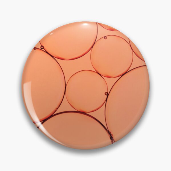 Item preview, Coral Bubbles – Abstract Orange Circles Abstract Art Design designed and sold by BuckaBaby.