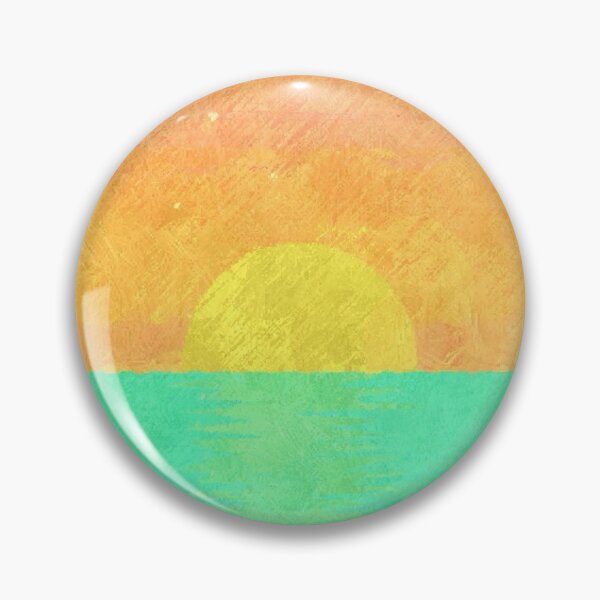 Item preview, Orange and Mint Sunrise designed and sold by Ellie&CharChar&Evy.