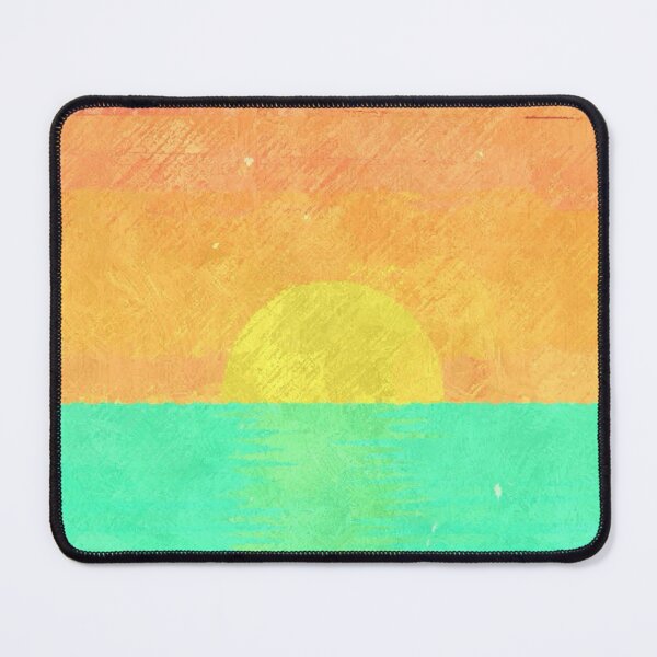Item preview, Orange and Mint Sunrise designed and sold by Ellie&CharChar&Evy.